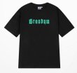 画像3: braudum Circle logo printshort-sleeved  T-shirt　ユニセックス 男女兼用braudum&サークルロゴロゴプリント半袖Tシャツ (3)