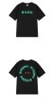 画像5: braudum Circle logo printshort-sleeved  T-shirt　ユニセックス 男女兼用braudum&サークルロゴロゴプリント半袖Tシャツ (5)