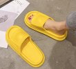 画像8: colorful flip flops soft bottom sandals slippers  カラフルカラープラットフォーム フリップフロップ  シャワー ビーチ サンダル  (8)