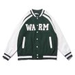 画像5: Big Logo BASEBALL JACKET baseball uniform jacket blouson  ユニセックス 男女兼用ビッグロゴ刺繍スタジアムジャンパー スタジャン MA-1 ボンバー ジャケット ブルゾン (5)