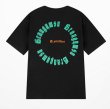 画像1: braudum Circle logo printshort-sleeved  T-shirt　ユニセックス 男女兼用braudum&サークルロゴロゴプリント半袖Tシャツ (1)
