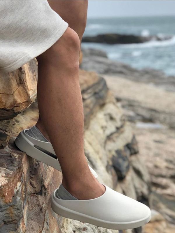 画像13: Cross-border Shopee Amazon Half shoes flip flops soft bottom sandals slippers Beach sandals 　ユニセックス男女兼用 アマゾンハーフシューズフリップフロップ  シャワー ビーチ サンダル (13)