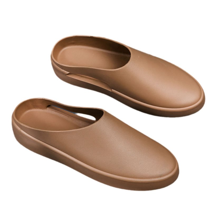 画像11: Cross-border Shopee Amazon Half shoes flip flops soft bottom sandals slippers Beach sandals 　ユニセックス男女兼用 アマゾンハーフシューズフリップフロップ  シャワー ビーチ サンダル (11)