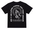 画像4: Put your prayers together print short-sleeved  T-shirt　ユニセックス 男女兼用クリスチャン祈りプリント半袖Tシャツ (4)