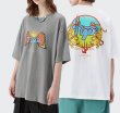 画像3: Inflation Tigerprint short-sleeved  T-shirt　ユニセックス 男女兼用タイガーイヤープリント半袖Tシャツ (3)