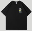 画像7: tassel daisy embroidery  short-sleeved  T-shirt　ユニセックス 男女兼用タッセルデイジー刺繡半袖Tシャツ (7)