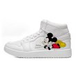 画像2: Tom and Jerry & Mickey Mouse＆Sponge BobHigh Top Leather Sneakers　男女兼用ユニセックストムとジェリー＆ミッキーマウス＆スポンジボブハイカットレザースニーカー レースアッープ スニーカー (2)