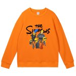 画像2: Dark Simpson Family Long Sleeve Sweatshirt 　ユニセックス 男女兼用ダークシンプソンファミリーロング袖スウェットシャツ トレナー (2)