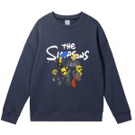 画像8: Dark Simpson Family Long Sleeve Sweatshirt 　ユニセックス 男女兼用ダークシンプソンファミリーロング袖スウェットシャツ トレナー (8)