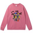 画像4: Dark Simpson Family Long Sleeve Sweatshirt 　ユニセックス 男女兼用ダークシンプソンファミリーロング袖スウェットシャツ トレナー (4)