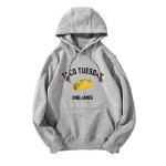 画像8: Tacos Basketball Sports print hooded 　ユニセックス 男女兼用タコスバスケットボールフーディー パーカー (8)