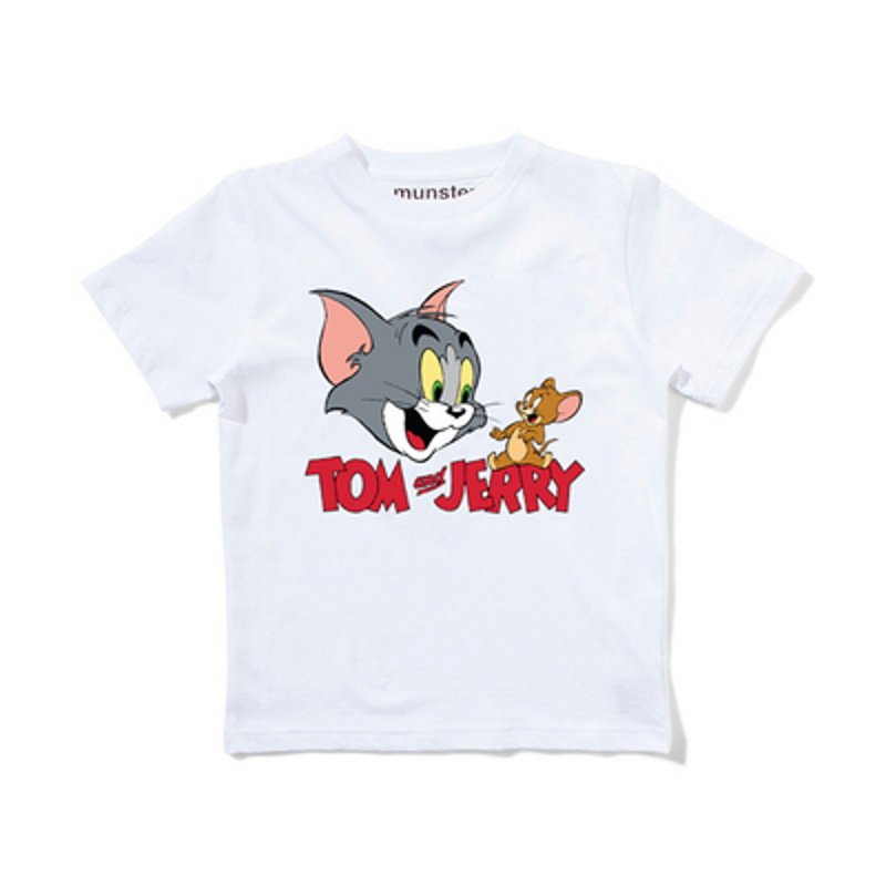 画像3: Tom & Jerry Print T-shirt From kids to adults ユニセックス 男女キッズ兼用ファミリー用トム&ジェリー半袖Tシャツ (3)