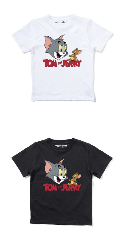画像8: Tom & Jerry Print T-shirt From kids to adults ユニセックス 男女キッズ兼用ファミリー用トム&ジェリー半袖Tシャツ (8)