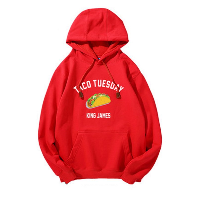 画像5: Tacos Basketball Sports print hooded  ユニセックス 男女兼用タコスバスケットボールフーディー パーカー (5)
