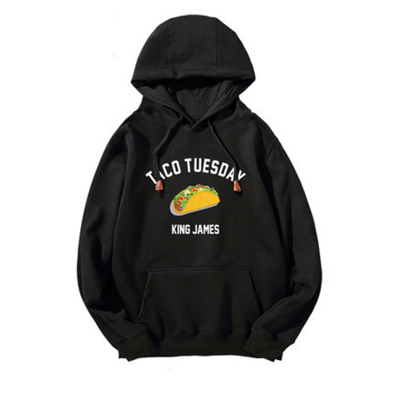 画像6: Tacos Basketball Sports print hooded  ユニセックス 男女兼用タコスバスケットボールフーディー パーカー (6)