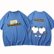 画像3:  Sponge Bob Short Paint Short Sleeve T-shirt　ユニセックス 男女兼用スポンジボブ半袖Tシャツ (3)