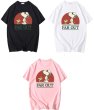 画像4: Snoopy & Woodstock Short Paint Short Sleeve T-shirt　ユニセックス 男女兼用スヌーピー＆ウッドストック半袖Tシャツ (4)