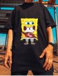 画像3: SpongeBob SquarePants short-sleeved printed T-shirt　ユニセックス 男女兼用スクエアスポンジボブ半袖Tシャツ (3)