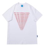 画像2: Simple English Print short-sleeved printed T-shirt　ユニセックス 男女兼用 イングリッシュプリント半袖Tシャツ (2)