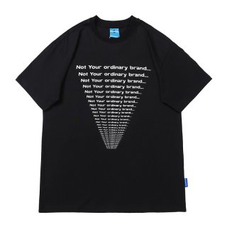 geometric color printed short-sleeved T-shirt 幾何学模様プリント