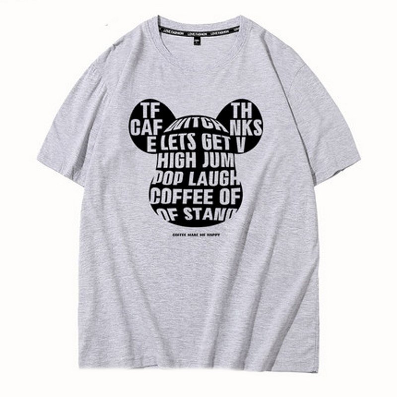 画像7: KAWS x Bearbrick Print Short Sleeve T-shirt ユニセックス 男女兼用カウズ×ベアブリック半袖Tシャツ (7)