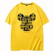 画像1: KAWS x Bearbrick Print Short Sleeve T-shirt　ユニセックス 男女兼用カウズ×ベアブリック半袖Tシャツ (1)