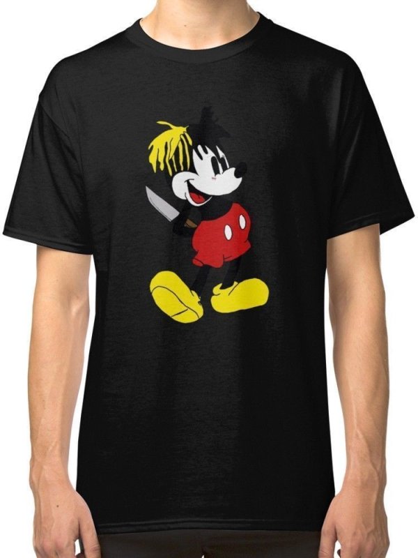 画像3: Don't Die Your Friend BlondeGang Mickey Mouse Print Short Sleeve T-shirt ユニセックス 男女兼用Don't Die Your Friend金髪ギャングミッキーミッキーマウス半袖Tシャツ (3)