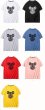 画像8: KAWS x Bearbrick Print Short Sleeve T-shirt　ユニセックス 男女兼用カウズ×ベアブリック半袖Tシャツ (8)