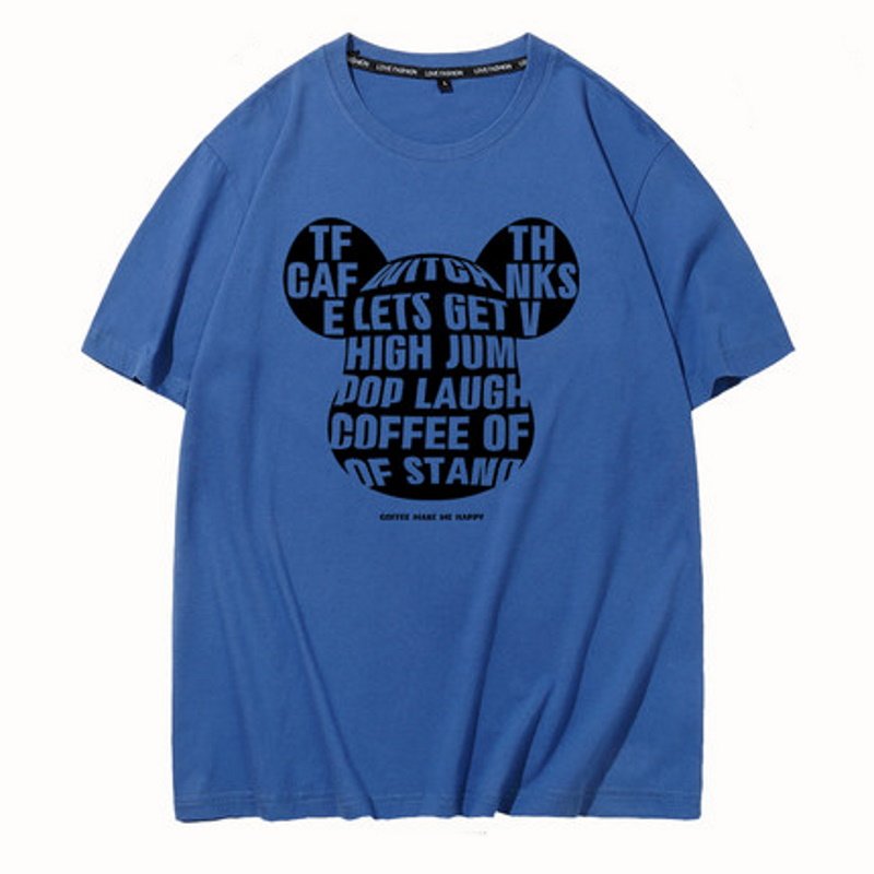 画像5: KAWS x Bearbrick Print Short Sleeve T-shirt ユニセックス 男女兼用カウズ×ベアブリック半袖Tシャツ (5)