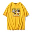 画像4: Mickey Mouse x kaws Joint Nasa Print Short Sleeve T-shirt　ユニセックス 男女兼用ミッキーマウス×カウズジョイントナサ半袖Tシャツ (4)