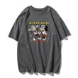 画像1: Mickey Mouse x kaws Joint Nasa Print Short Sleeve T-shirt　ユニセックス 男女兼用ミッキーマウス×カウズジョイントナサ半袖Tシャツ (1)