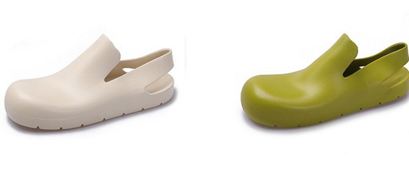 画像12: women's Platform Paddle rubber rain sandals shoes Flat Pumps　 パドル ラバー レイン シューズ　フラットサンダルシューズ パンプス　 (12)