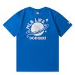 画像1: planetary graffiti print foam MLB T-shirt Short Sleeve T-shirt　ユニセックス 男女兼用MLBプラネタリーグラフィティ半袖Tシャツ (1)