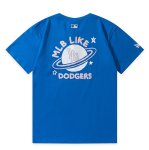 画像1: planetary graffiti print foam MLB T-shirt Short Sleeve T-shirt　ユニセックス 男女兼用MLBプラネタリーグラフィティ半袖Tシャツ (1)