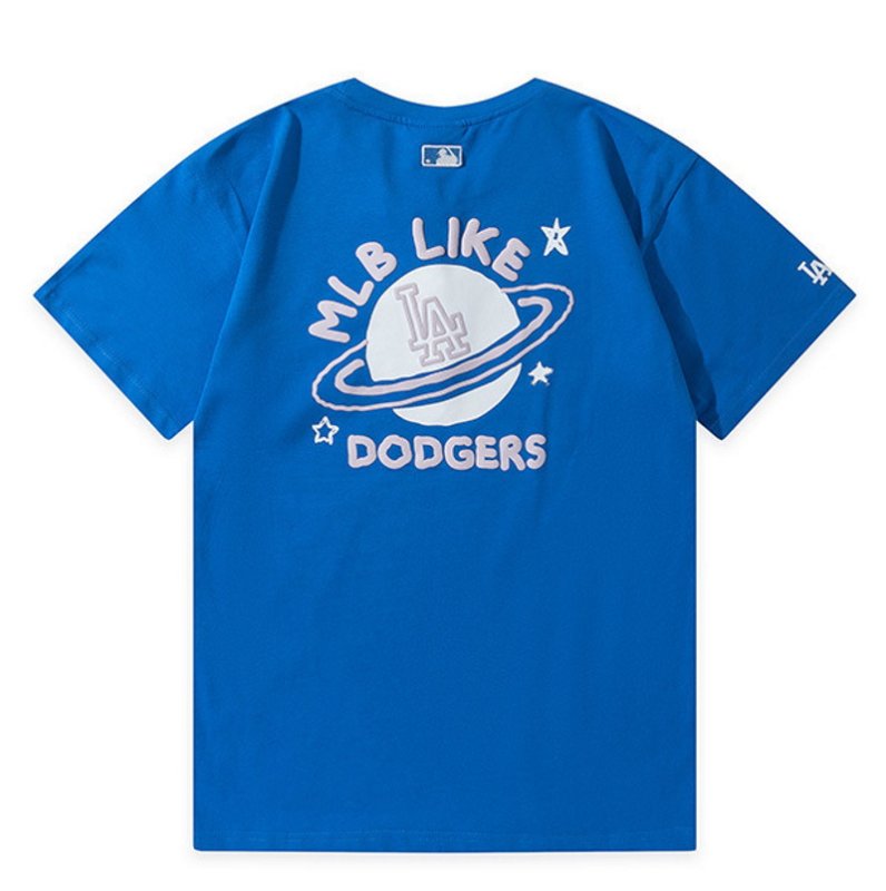 画像1: planetary graffiti print foam MLB T-shirt Short Sleeve T-shirt　ユニセックス 男女兼用MLBプラネタリーグラフィティ半袖Tシャツ (1)