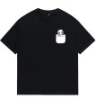 画像2: Imitation pocket  panda print short-sleeved T-shirt 　ユニセックス 男女兼用ポケットパンダ半袖Tシャツ (2)