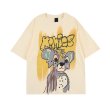 画像3: Dock graffiti print short-sleeved T-shirt 　ユニセックス 男女兼用ドッググラフィック半袖Tシャツ (3)