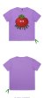 画像14:  Red turnipprint short-sleeved T-shirt 　ユニセックス 男女兼用レッドターニップ赤カブプリント半袖Tシャツ (14)