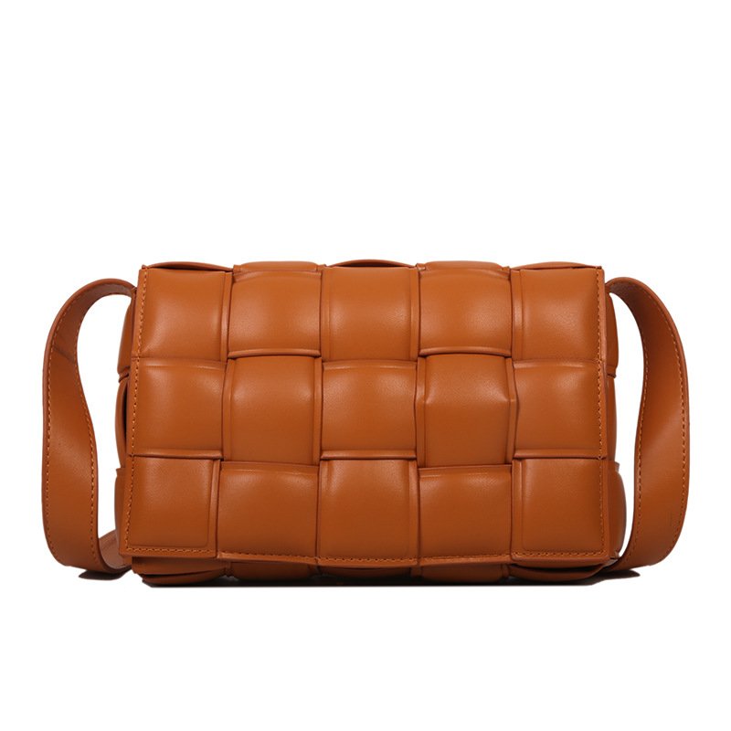 画像6: Plaid leather tote shoulder bag　レザー編み込みメッシュトートショルダーバッグ (6)