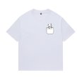 画像4: Imitation pocket  panda print short-sleeved T-shirt 　ユニセックス 男女兼用ポケットパンダ半袖Tシャツ (4)