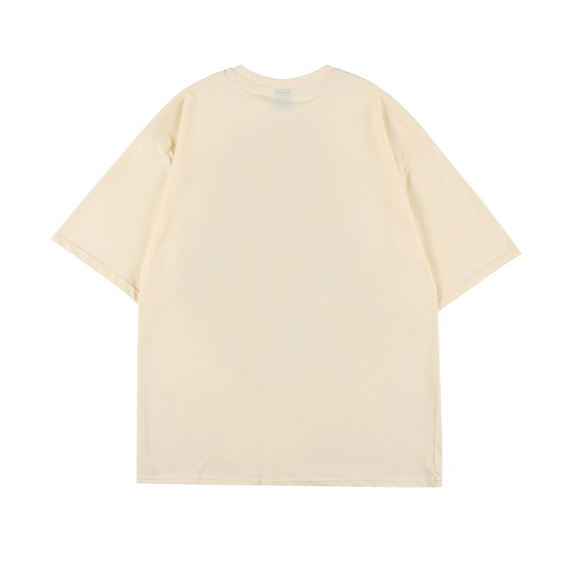 画像5: Dock graffiti print short-sleeved T-shirt 　ユニセックス 男女兼用ドッググラフィック半袖Tシャツ (5)