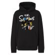 画像1: Rock Simpson Family Black Hoodie　 ユニセックス 男女兼用ロックシンプソンファミリーブラックフーディー パーカー (1)