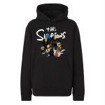 画像1: Rock Simpson Family Black Hoodie　 ユニセックス 男女兼用ロックシンプソンファミリーブラックフーディー パーカー (1)