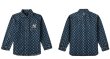 画像3: MLB Monogram Denim Jacket Shirt  G Jean 　ユニセックス 男女兼用MLBモノグラムデニムジャケットシャツ Gジャン  (3)