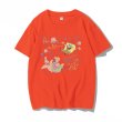 画像4: SpongeBob×nasa short-sleeved T-shirt 　ユニセックス 男女兼用スポンジボブ×ナサ プリント半袖Tシャツ (4)