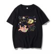 画像2: SpongeBob×nasa short-sleeved T-shirt 　ユニセックス 男女兼用スポンジボブ×ナサ プリント半袖Tシャツ (2)