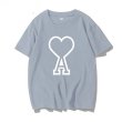 画像6: Love letters short-sleeved T-shirt 　ユニセックス 男女兼用ラブ＆Aプリント半袖Tシャツ (6)