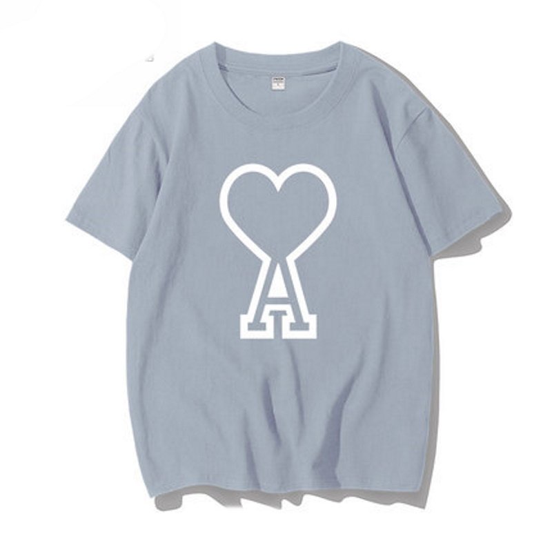 画像6: Love letters short-sleeved T-shirt  ユニセックス 男女兼用ラブ&Aプリント半袖Tシャツ (6)