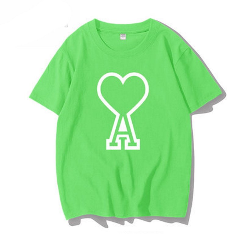画像9: Love letters short-sleeved T-shirt  ユニセックス 男女兼用ラブ&Aプリント半袖Tシャツ (9)