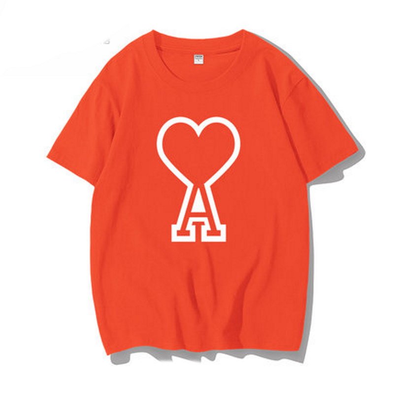 画像7: Love letters short-sleeved T-shirt  ユニセックス 男女兼用ラブ&Aプリント半袖Tシャツ (7)